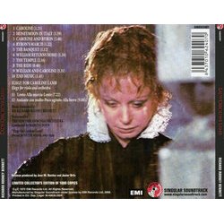 Lady Caroline Lamb / Elegy For Caroline Lamb Soundtrack (Richard Rodney Bennett) - CD Back cover
