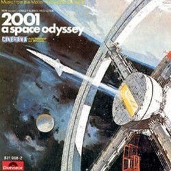 2001: A Space Odyssey Soundtrack (Aram Khachaturian, Gyorgy Ligeti, Johann Strauss, Richard Strauss) - CD cover