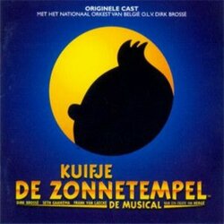 Kuifje - De Zonnetempel Soundtrack (Various Artists, Dirk Bross) - CD cover