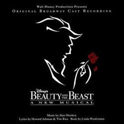 Beauty and the Beast Soundtrack (Howard Ashman, Original Cast, Alan Menken, Tim Rice) - CD cover
