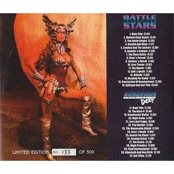 Battle Beyond the Stars / Humanoids from the Deep Soundtrack (James Horner) - CD Back cover