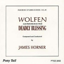 Wolfen / Deadly Blessing Soundtrack (James Horner) - CD cover