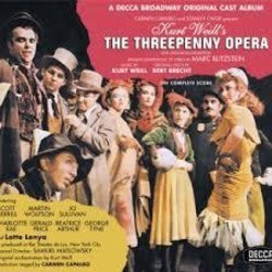 The Threepenny Opera Soundtrack (Bertolt Brecht, Kurt Weill) - CD cover