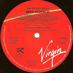 The Killing Fields Soundtrack (Mike Oldfield) - cd-inlay