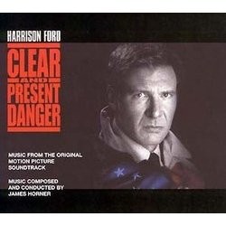 Clear and Present Danger Soundtrack (James Horner) - CD cover