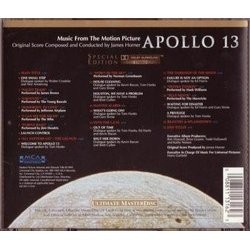 Apollo 13 Soundtrack (Various Artists, James Horner) - CD Back cover