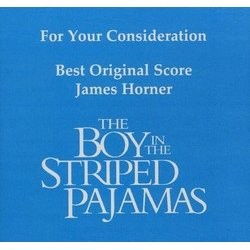 The Boy in the Striped Pajamas Soundtrack (James Horner) - Cartula