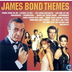 James Bond Themes Soundtrack (Burt Bacharach, John Barry, Michael Kamen, Michel Legrand, George Martin, Monty Norman, Eric Serra) - CD cover