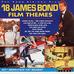 18 James Bond Film Themes Soundtrack (John Barry, Bill Conti, Marvin Hamlisch, Michael Kamen, George Martin, Monty Norman) - CD cover