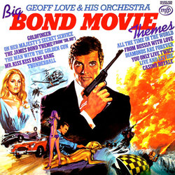 Big Bond Movie Themes Soundtrack (Burt Bacharach, John Barry, Paul McCartney, Monty Norman) - CD cover