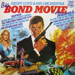 Big Bond Movie Themes Soundtrack (Burt Bacharach, John Barry, Paul McCartney, Monty Norman) - CD cover