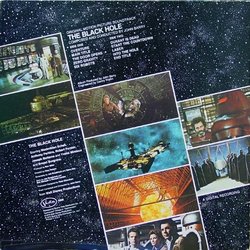 The Black Hole Soundtrack (John Barry) - CD Back cover