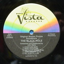 The Black Hole Soundtrack (John Barry) - cd-cartula