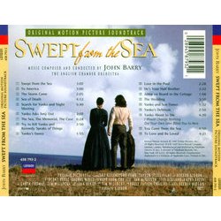 Swept from the Sea Soundtrack (John Barry) - CD Back cover