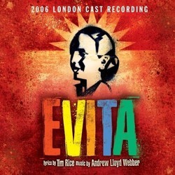 Evita Soundtrack (Andrew Lloyd Webber, Tim Rice) - CD cover