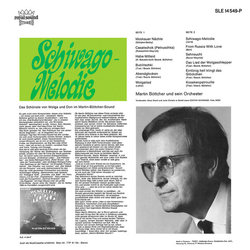 Schiwago-Melodie Soundtrack (Bauer , Solojew , Mischa Bakaleinikoff, Lionel Bart, Martin Bttcher, Maurice Jarre, Franz Lehr, Boris Rubaschkin) - CD Back cover