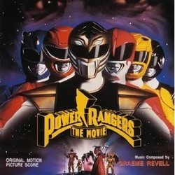 Mighty Morphin Power Rangers: The Movie Soundtrack (Graeme Revell) - CD cover