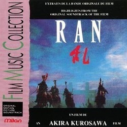 Ran Soundtrack (Tru Takemitsu) - CD cover