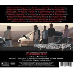 The Hangover Trilogy Soundtrack (Christophe Beck) - CD Back cover