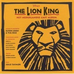 The Lion King Soundtrack (Martine Bijl, Elton John, Tim Rice) - CD cover