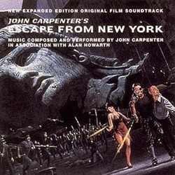 Escape from New York Soundtrack (John Carpenter, Alan Howarth) - CD cover