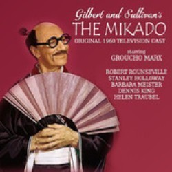 The Mikado Soundtrack (W.S. Gilbert, Arthur Sullivan) - CD cover