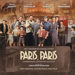 Paris, Paris Soundtrack (Frank Thomas, Reinhardt Wagner) - CD cover