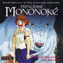 Princesse Mononok Soundtrack (Joe Hisaishi) - CD cover