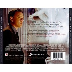 Angels & Demons Soundtrack (Hans Zimmer) - CD Back cover