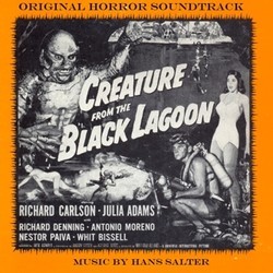 Creature from the Black Lagoon Soundtrack (Hans J. Salter) - CD cover