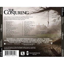 The Conjuring Soundtrack (Joseph Bishara) - CD Back cover