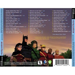 Young Justice Soundtrack (Kristopher Carter, Michael McCuistion, Lolita Ritmanis) - CD Trasero