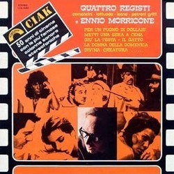 Quattro Registi Soundtrack (Ennio Morricone) - CD cover