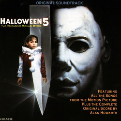 Halloween 5: The Revenge Of Michael Myers Bande Originale (Alan Howarth) - Pochettes de CD