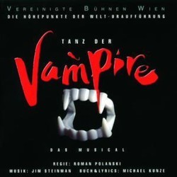 Tanz der Vampire Soundtrack (Michael Kunze, Jim Steinman) - CD cover