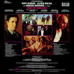 Prick Up Your Ears Soundtrack (Stanley Myers) - CD Back cover