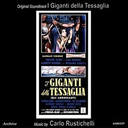 I  Giganti della Tessaglia Soundtrack (Carlo Rustichelli) - CD cover