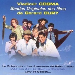 Vladimir Cosma: Bandes Originales des Films de Grard Oury Soundtrack (Vladimir Cosma) - CD cover