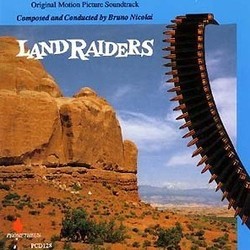 Land Raiders Soundtrack (Bruno Nicolai) - CD cover