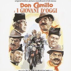Don Camillo e i Giovani d'Oggi Soundtrack (Carlo Rustichelli) - CD cover