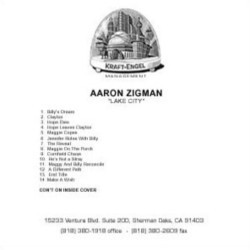 Lake City Soundtrack (Aaron Zigman) - CD cover