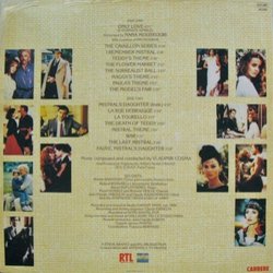 Mistral's Daughter Soundtrack (Vladimir Cosma) - CD Back cover