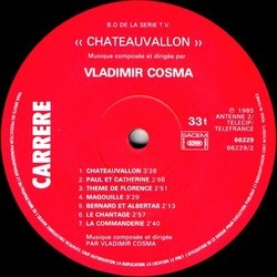 Chteauvallon Soundtrack (Vladimir Cosma, Herbert Lonard) - cd-inlay