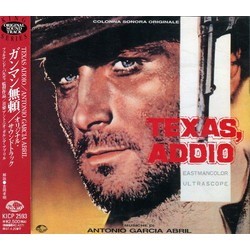 Texas, Addio Soundtrack (Antn Garca Abril) - CD cover