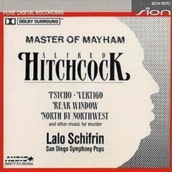 Alfred Hitchcock: Master of Mayhem Soundtrack (Charles Gounod, Bernard Herrmann, Lalo Schifrin, Franz Waxman) - CD cover