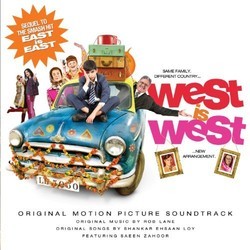 West Is West Soundtrack (Rob Lane, Shankar Mahadevan, Loy Mendonsa, Ehsaan Noorani) - CD cover
