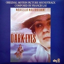 Dark Eyes Soundtrack (Various Artists, Francis Lai) - CD cover