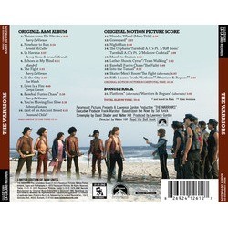 The Warriors Soundtrack (Various Artists, Barry De Vorzon) - CD Back cover