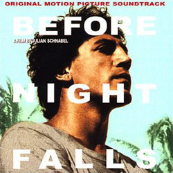 Before Night Falls Soundtrack (Various Artists, Carter Burwell) - CD cover