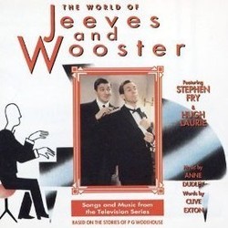 The World of Jeeves and Wooster Soundtrack (Anne Dudley) - CD cover
